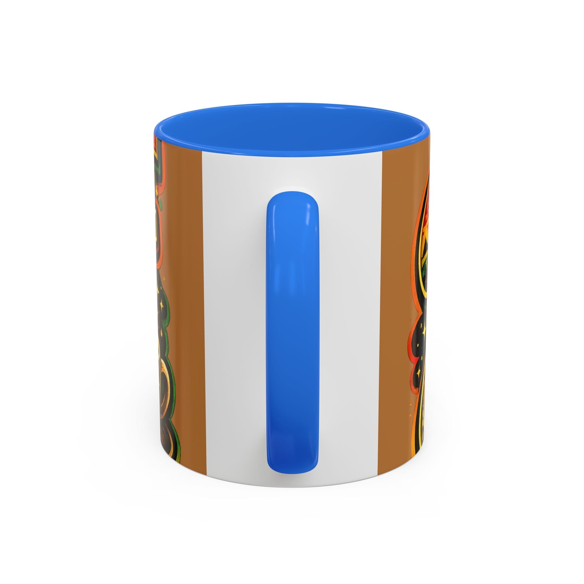 Cosmic Grind Coffee Mug — Colorful 11oz/15oz Ceramic Cup Printify