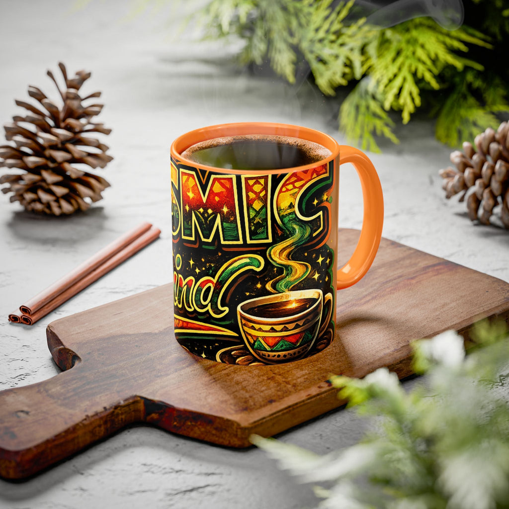 Cosmic Grind Coffee Mug — Colorful 11oz/15oz Ceramic Cup Printify