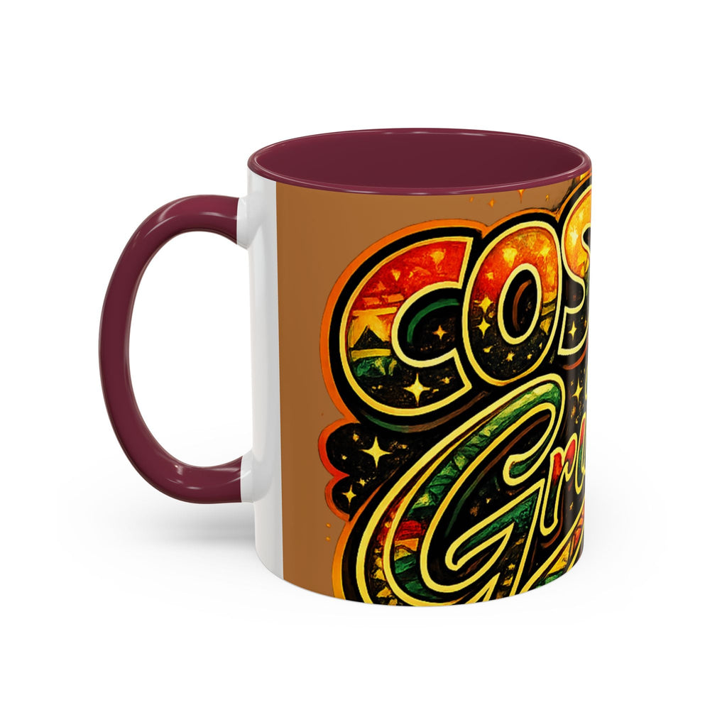 Cosmic Grind Coffee Mug — Colorful 11oz/15oz Ceramic Cup Printify