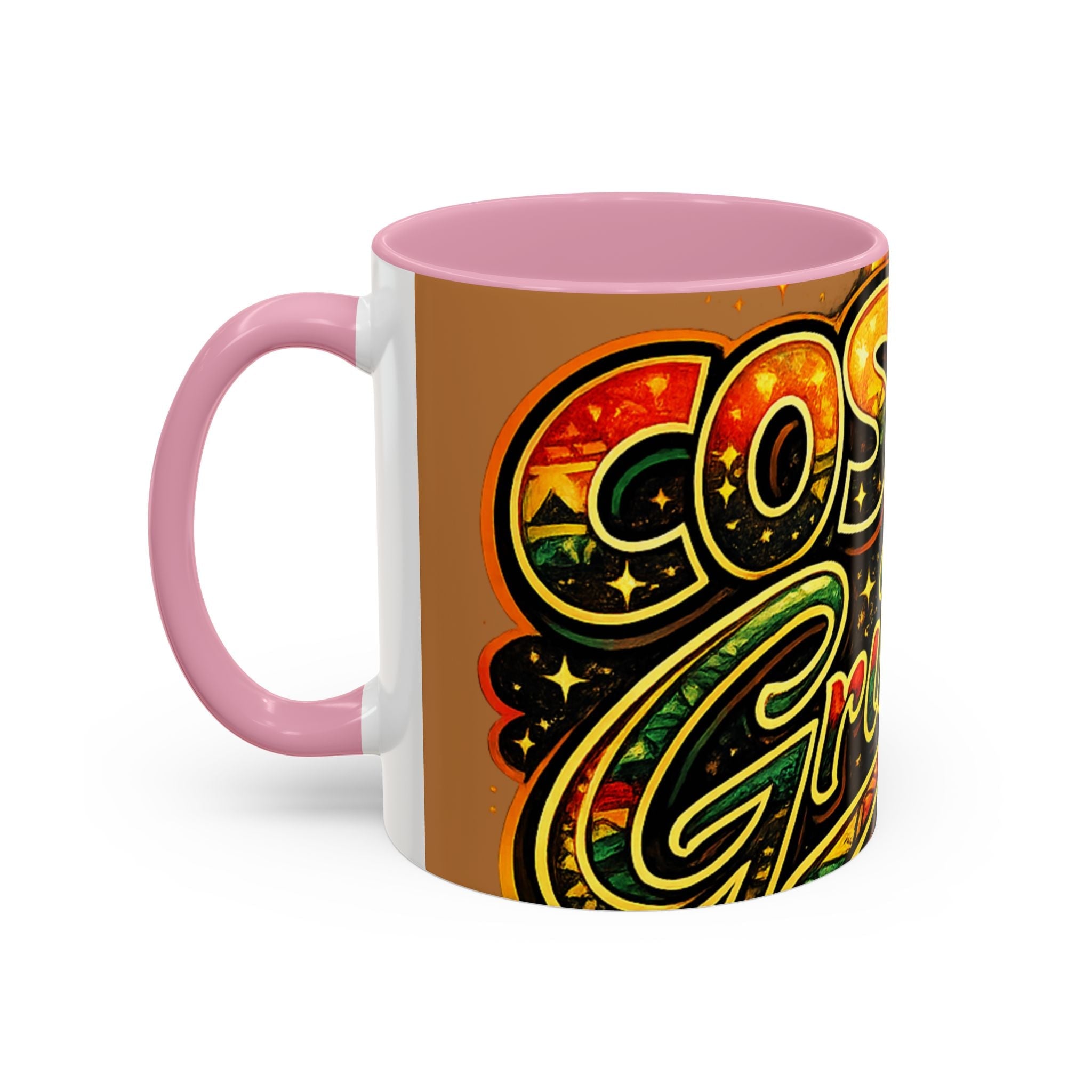 Cosmic Grind Coffee Mug — Colorful 11oz/15oz Ceramic Cup Printify