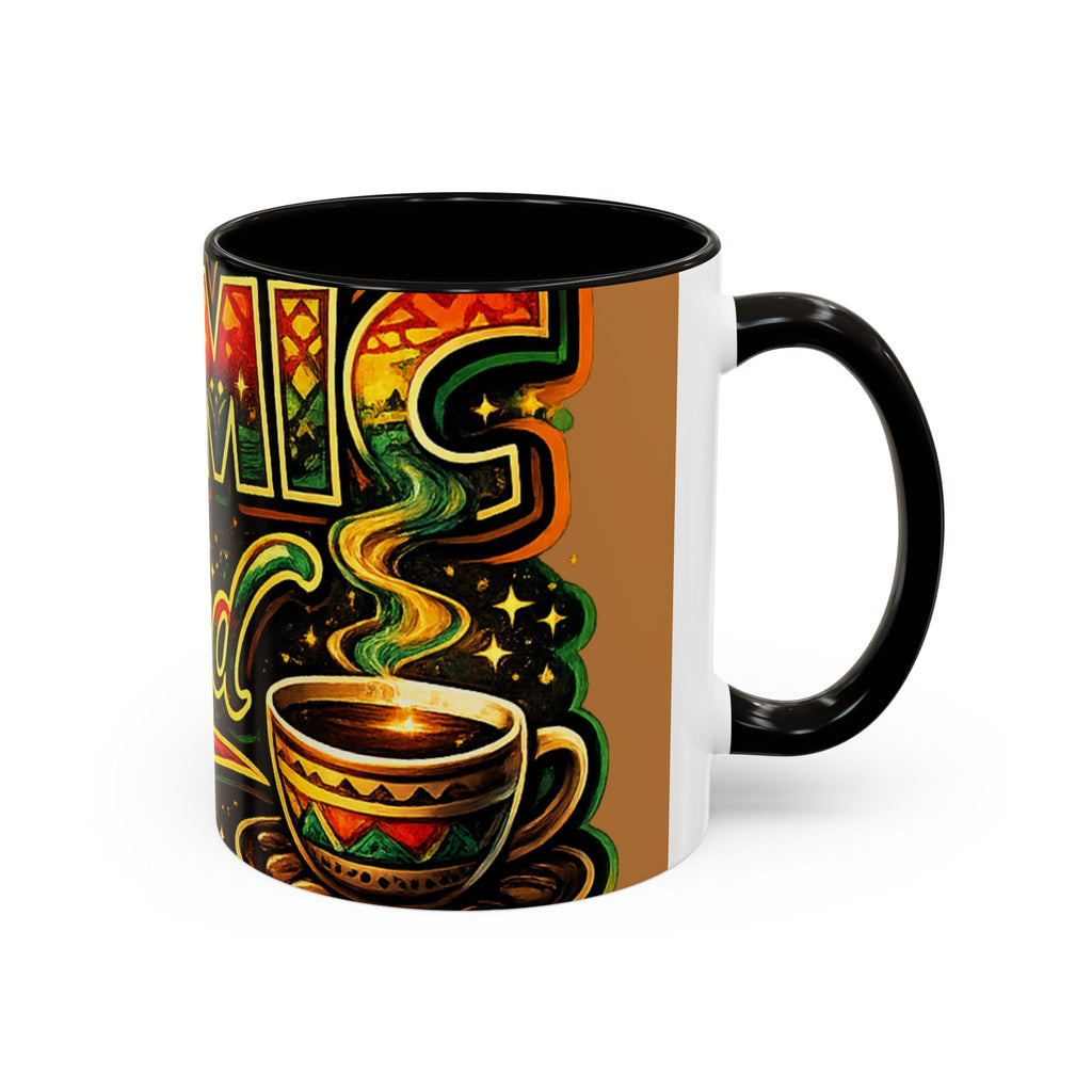 Cosmic Grind Coffee Mug — Colorful 11oz/15oz Ceramic Cup Printify