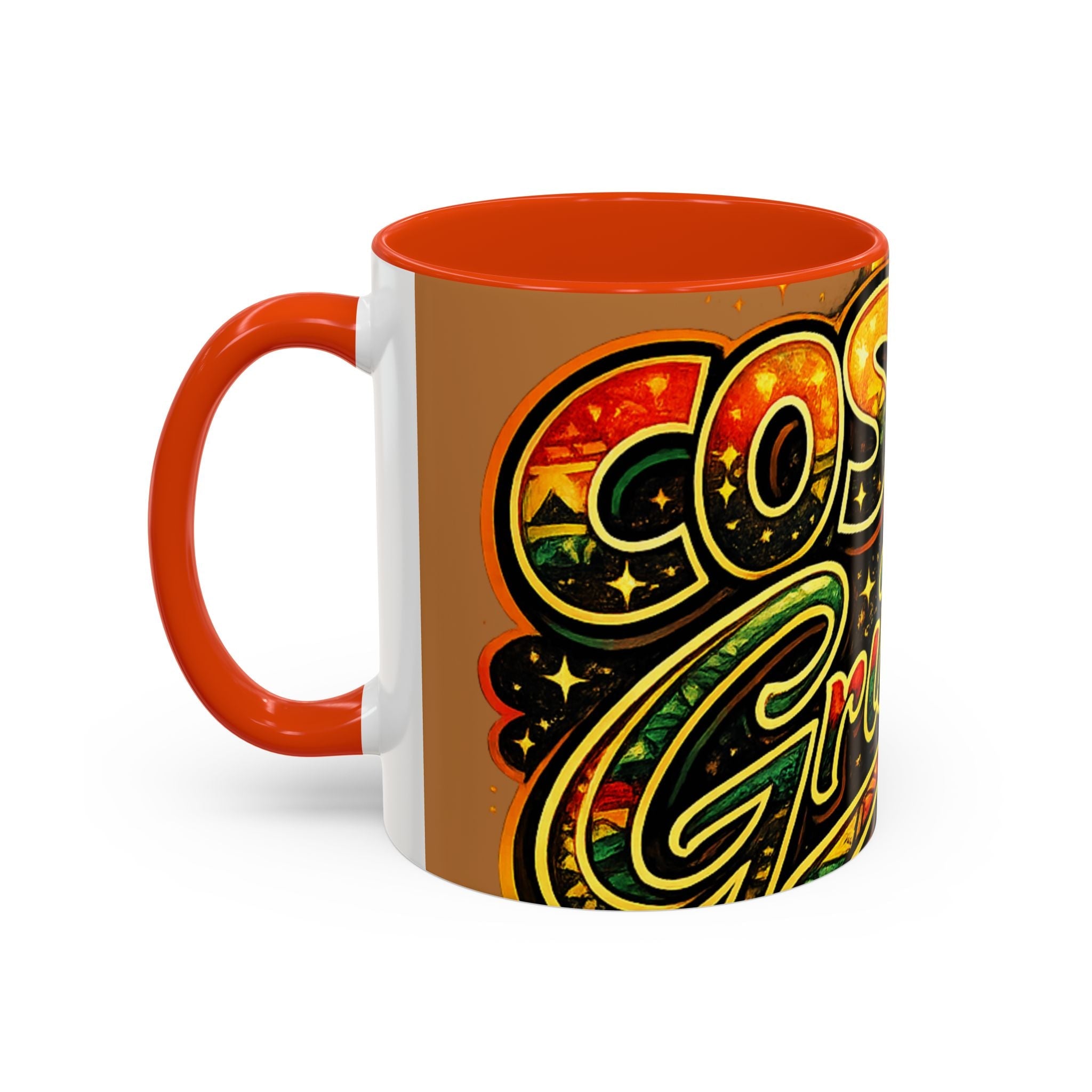 Cosmic Grind Coffee Mug — Colorful 11oz/15oz Ceramic Cup Printify
