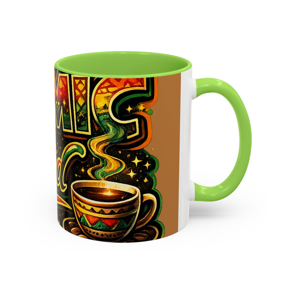 Cosmic Grind Coffee Mug — Colorful 11oz/15oz Ceramic Cup Printify