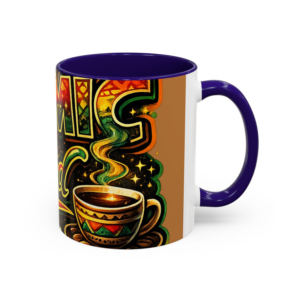 Cosmic Grind Coffee Mug — Colorful 11oz/15oz Ceramic Cup Printify
