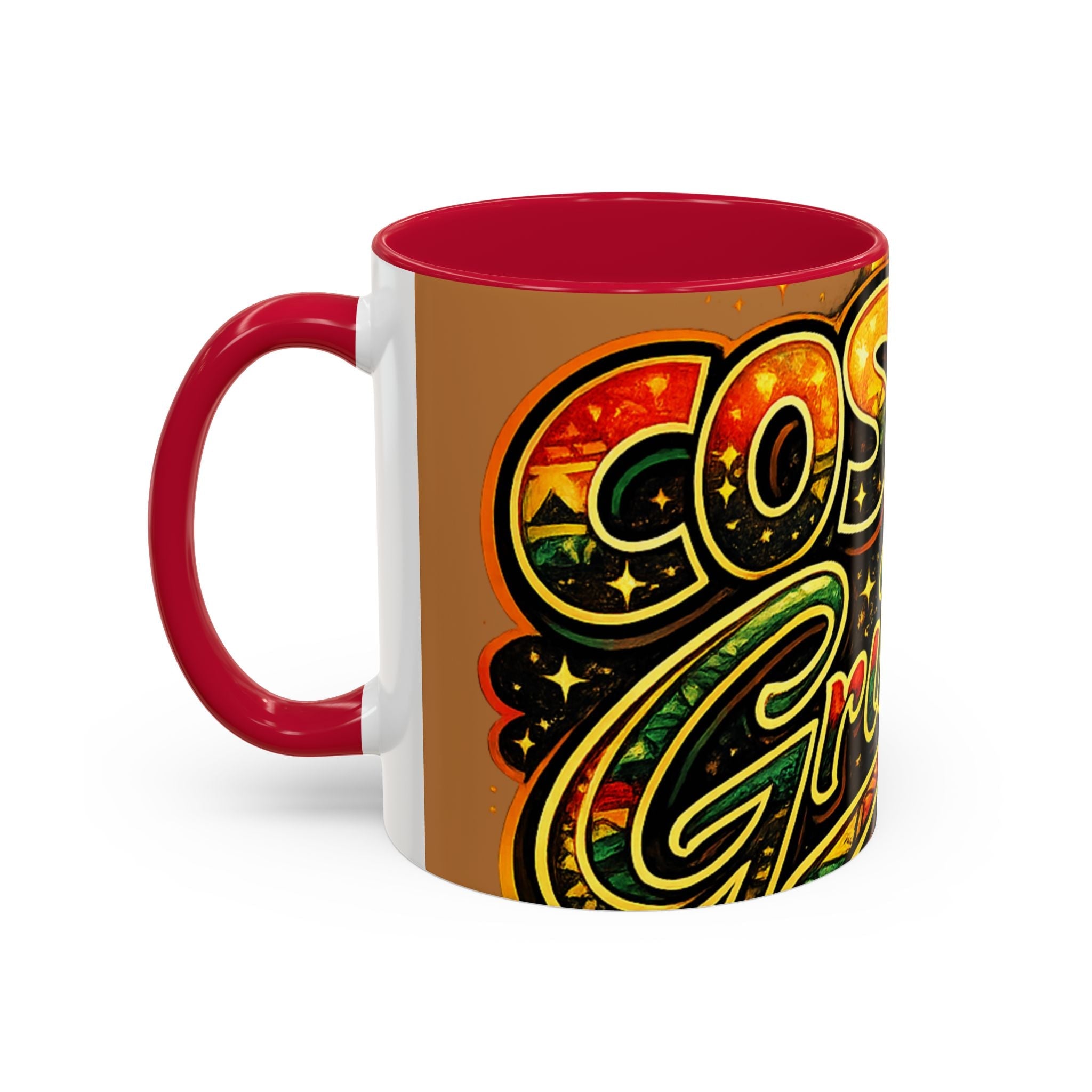 Cosmic Grind Coffee Mug — Colorful 11oz/15oz Ceramic Cup Printify
