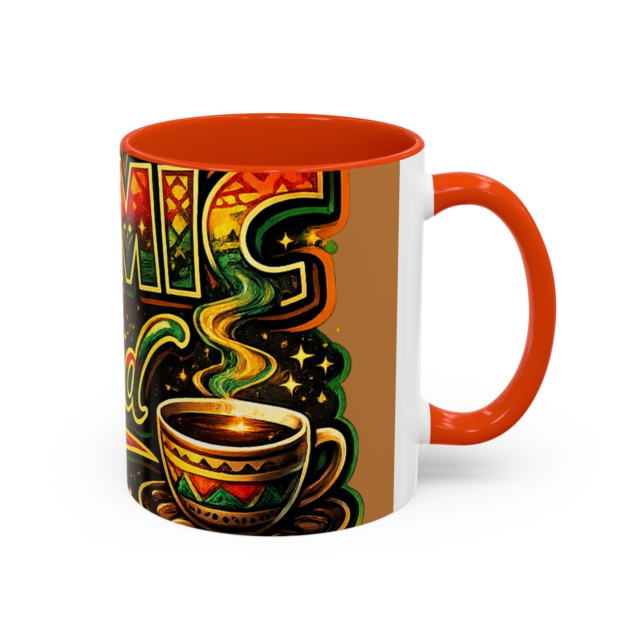 Cosmic Grind Coffee Mug — Colorful 11oz/15oz Ceramic Cup Printify