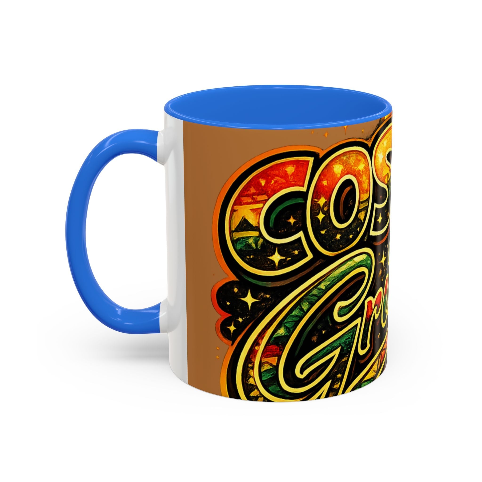 Cosmic Grind Coffee Mug — Colorful 11oz/15oz Ceramic Cup Printify