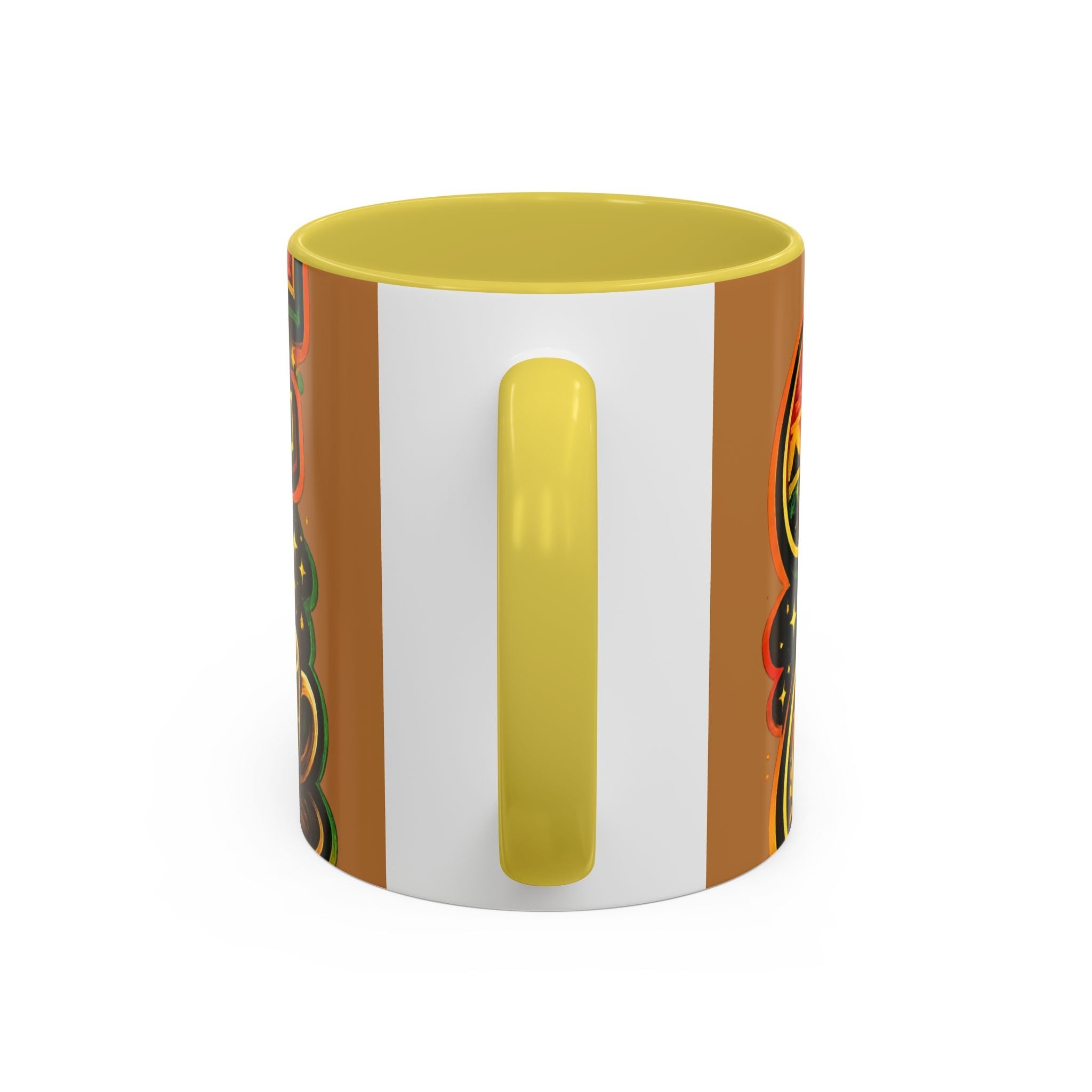 Cosmic Grind Coffee Mug — Colorful 11oz/15oz Ceramic Cup Printify