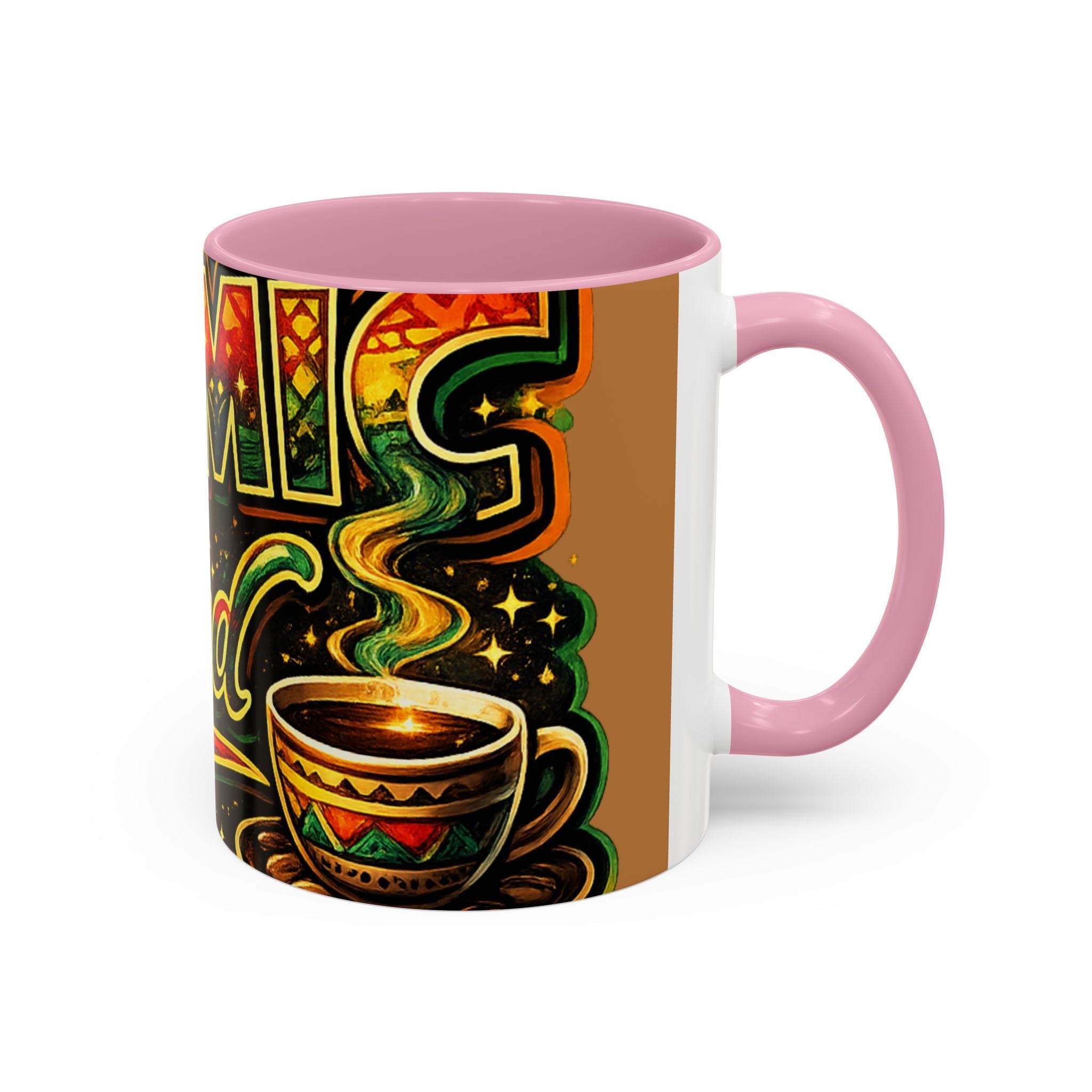 Cosmic Grind Coffee Mug — Colorful 11oz/15oz Ceramic Cup Printify