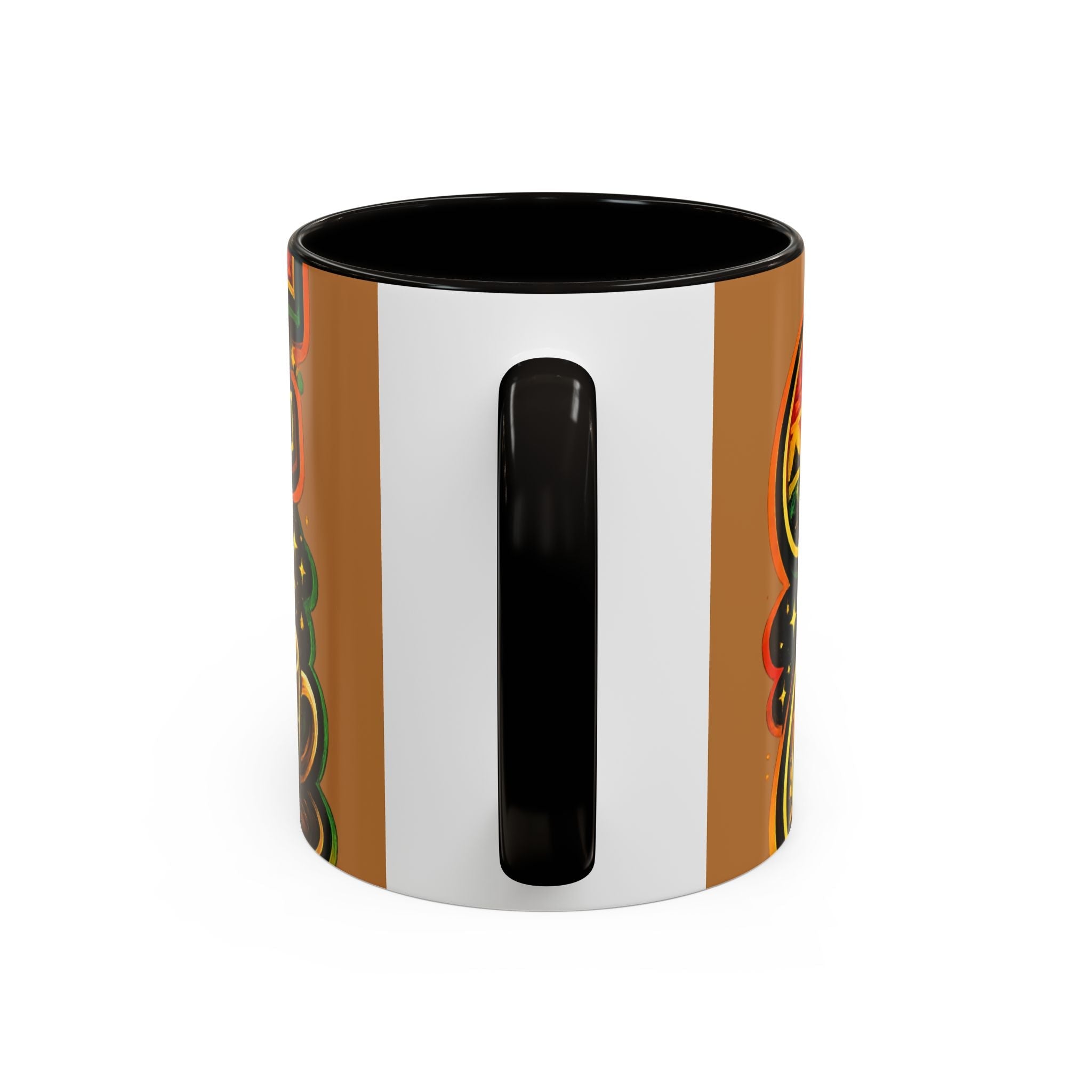 Cosmic Grind Coffee Mug — Colorful 11oz/15oz Ceramic Cup Printify