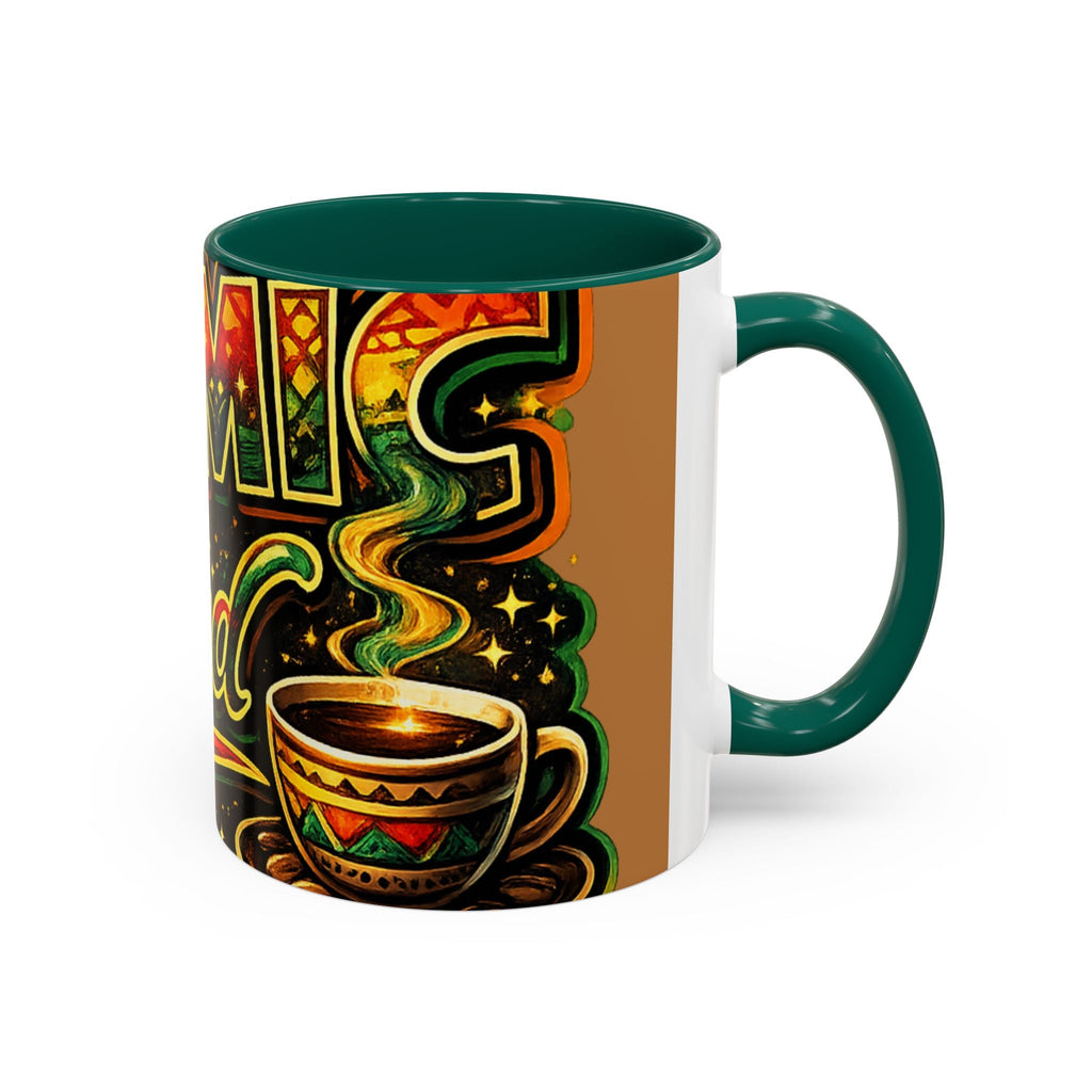 Cosmic Grind Coffee Mug — Colorful 11oz/15oz Ceramic Cup Printify