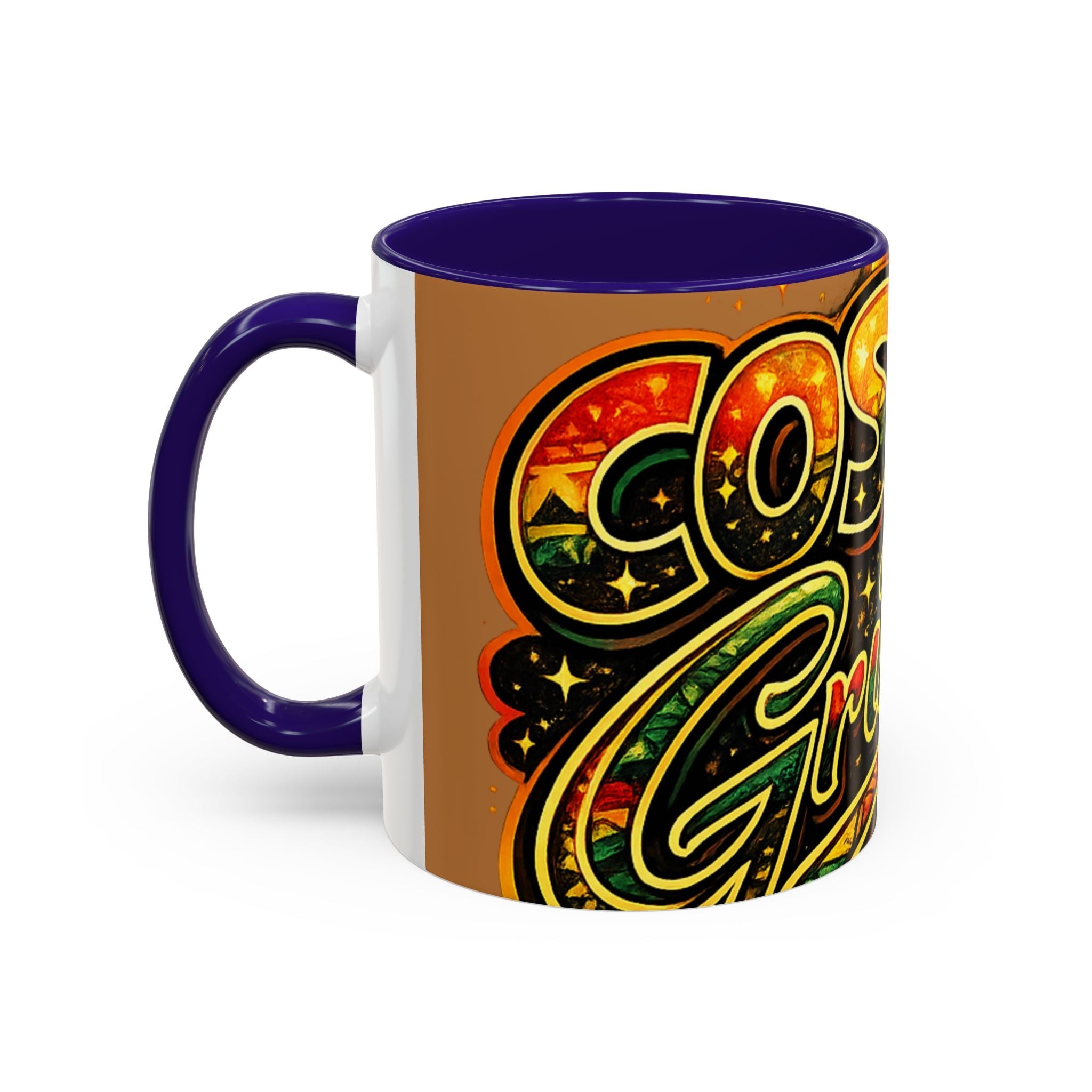 Cosmic Grind Coffee Mug — Colorful 11oz/15oz Ceramic Cup Printify