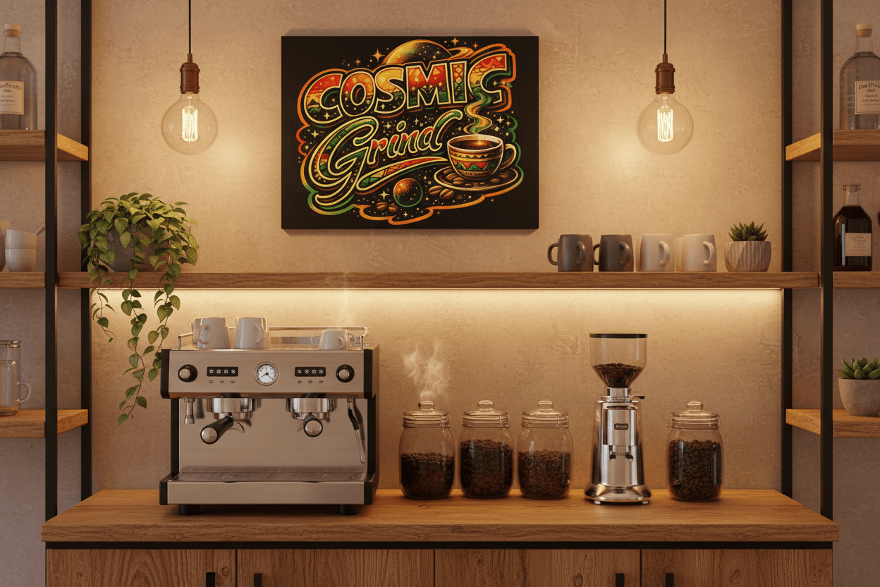 Stylish Coffee Station