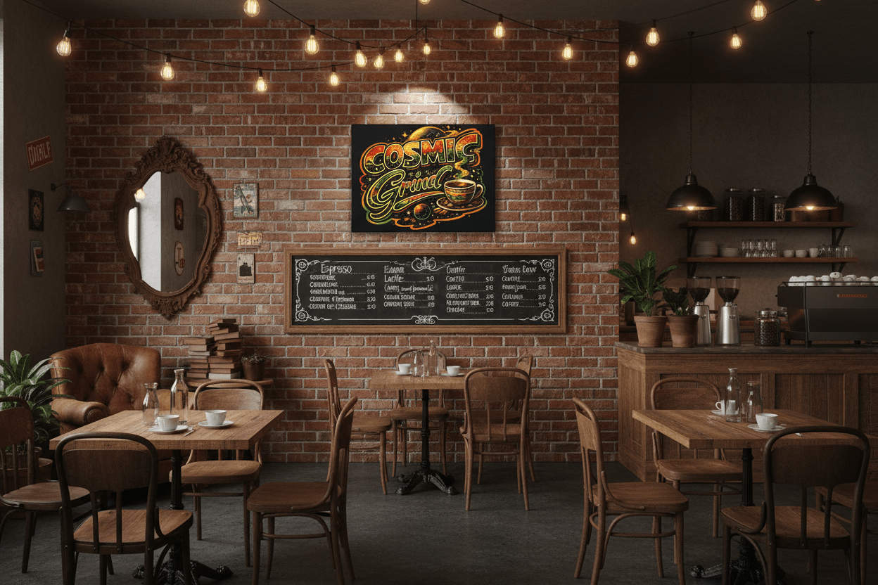 Coffee Shop Wall