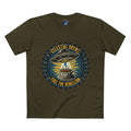 Cosmic Grind T-Shirt — “Fuel the Rebellion” Retro Sci-Fi Coffee Graphic Tee Printify