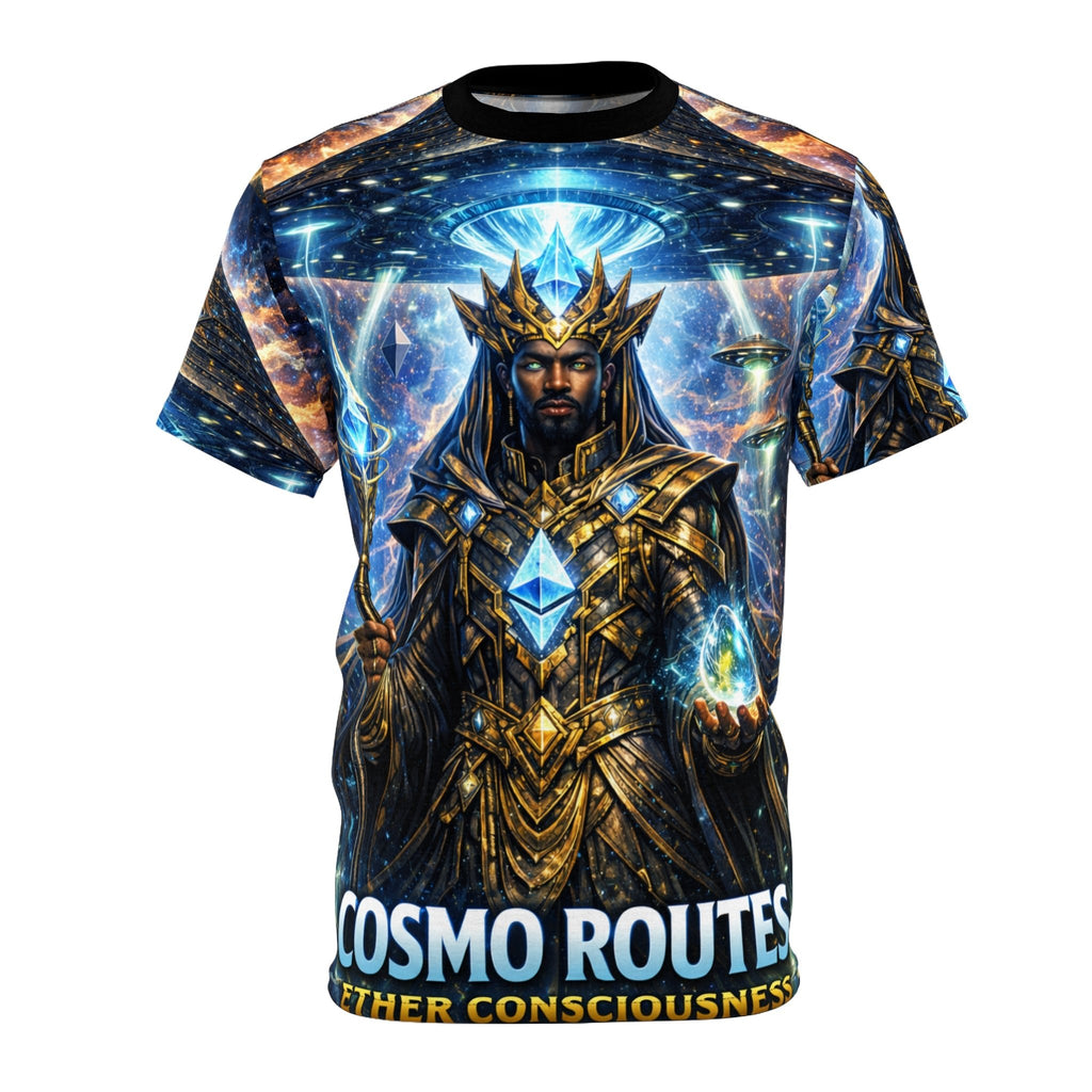 Cosmic King “Cosmo Routes” All-Over Print Tee ✅️✅️✅️ Printify