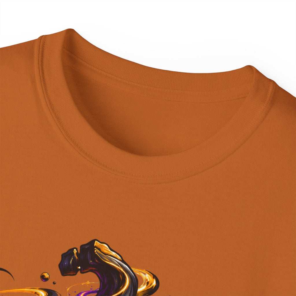 Cosmic Pumpkin Skull Tee – Halloween Streetwear