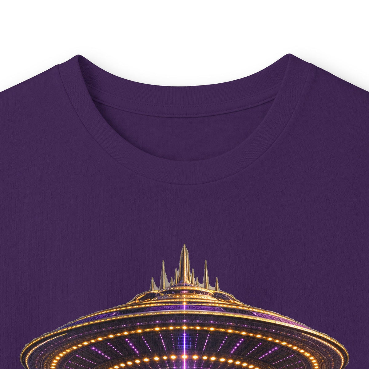 Cosmic Queen Afrofuturist long sleeve graphic tee by JR Vortex, alternate view