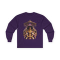 Cosmic Queen Afrofuturist long sleeve graphic tee by JR Vortex, alternate view