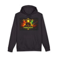 Cosmic Roots Hoodie | JR Vortex Afrofuturism Collection Printify