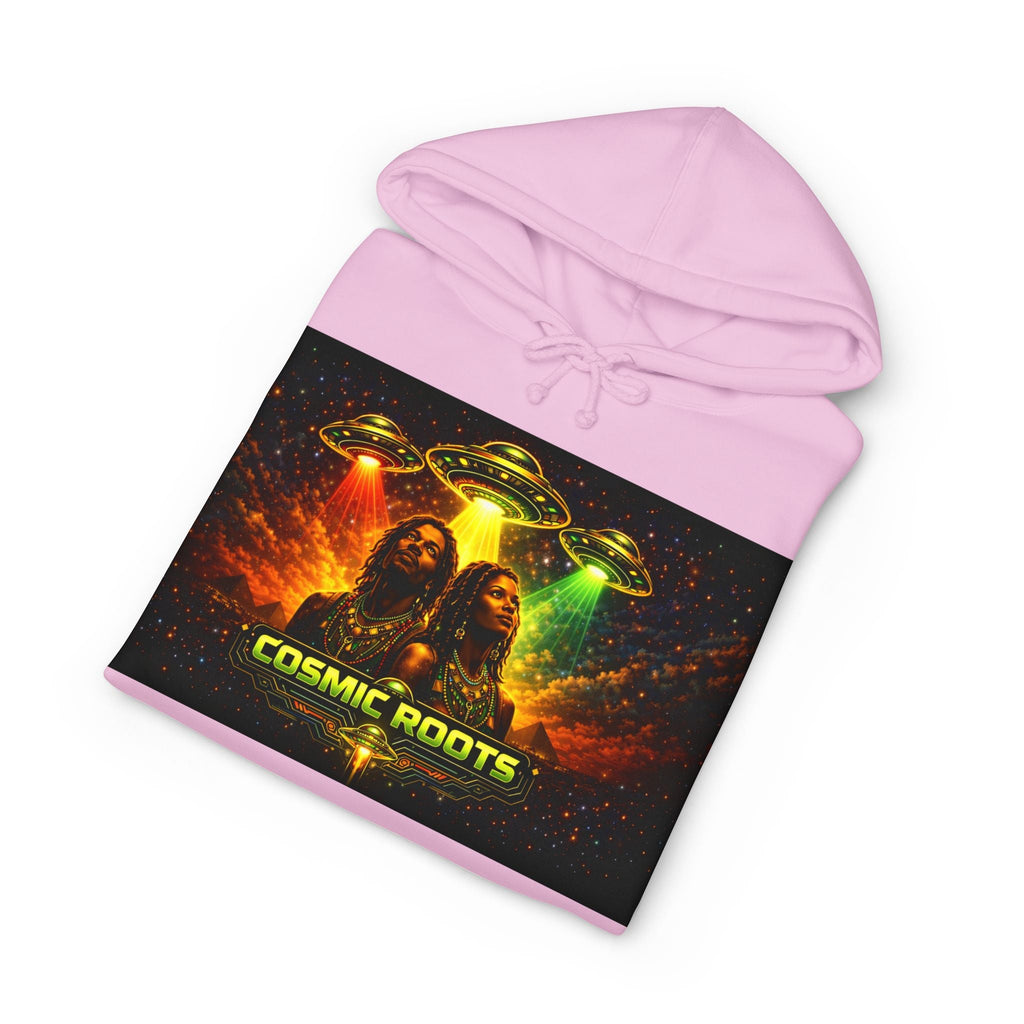 Cosmic Roots Hoodie | JR Vortex Afrofuturism Collection Printify