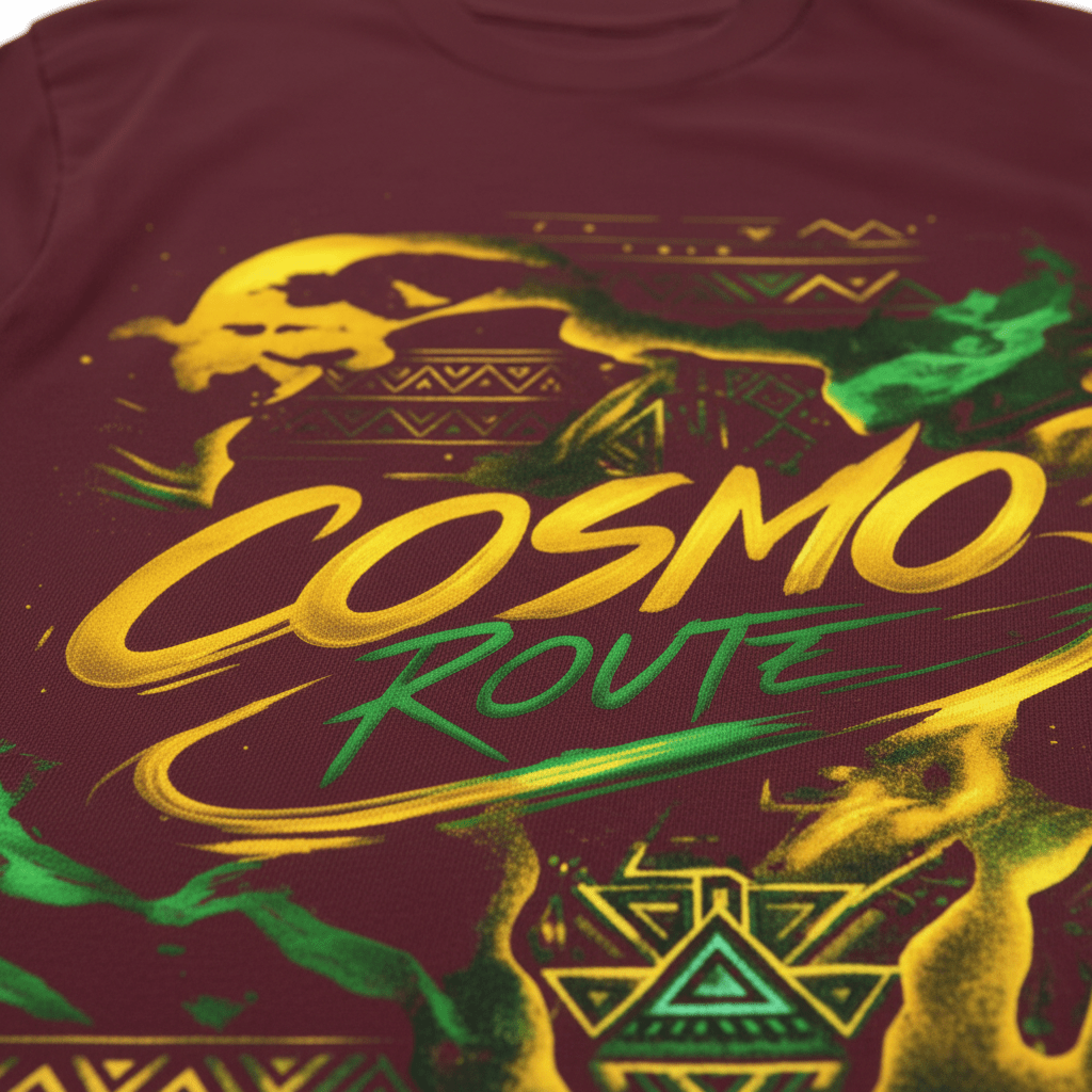Cosmo Route Maroon Close-Up Detail