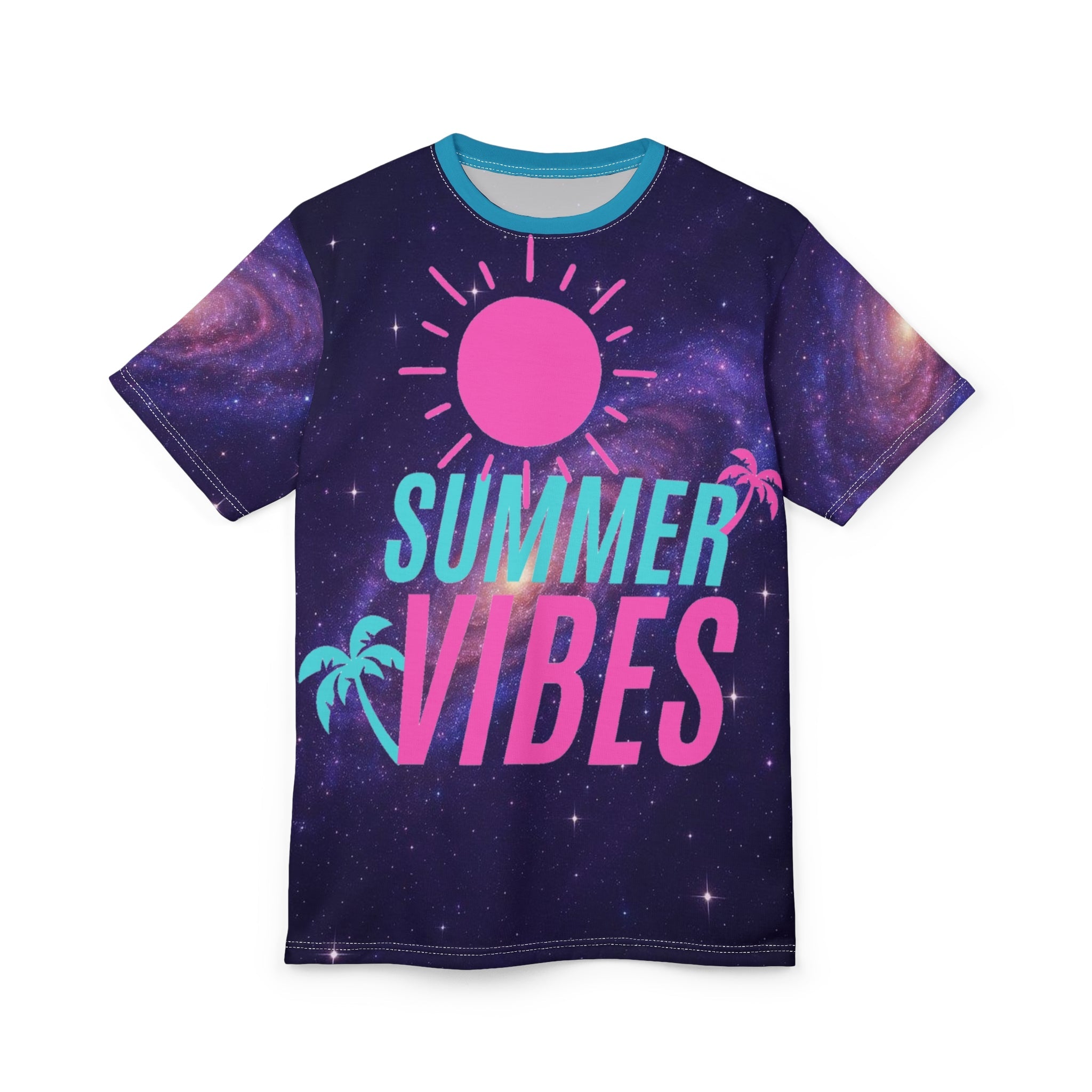 Cosmic Summer Vibes AOP Tee