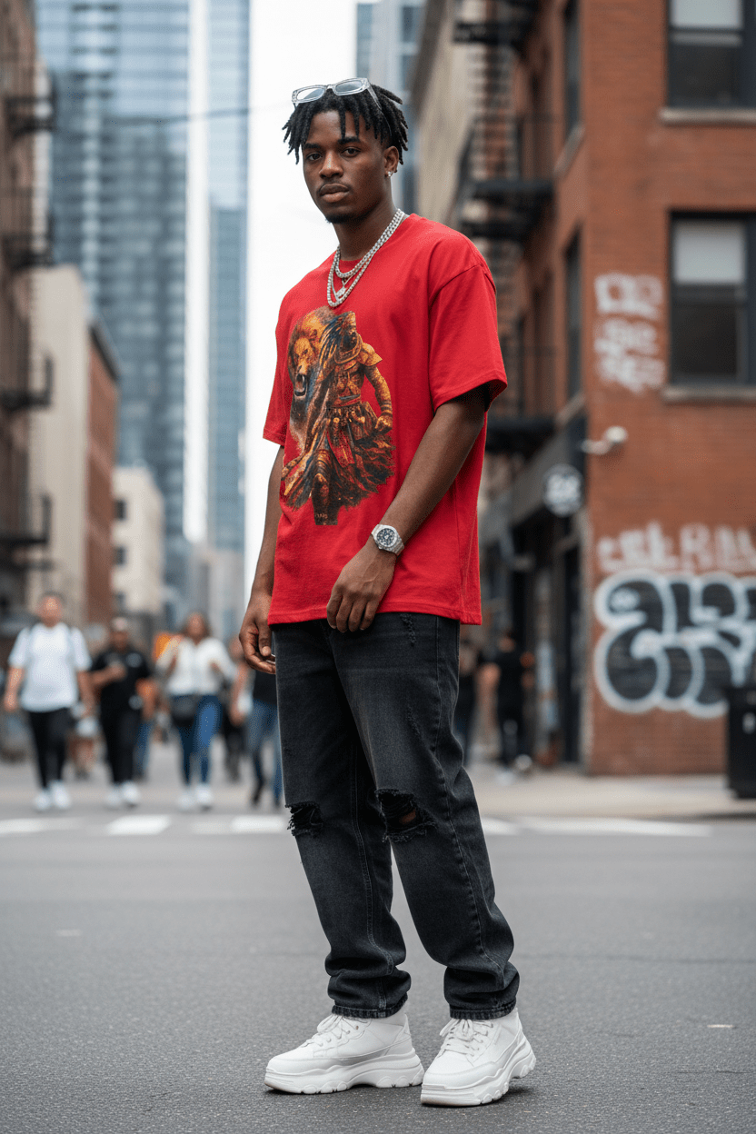 Cosmic Warrior Urban Streetwear Lifestyle