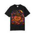Cosmic Witch Pumpkin T-Shirt – Spooky Halloween Streetwear