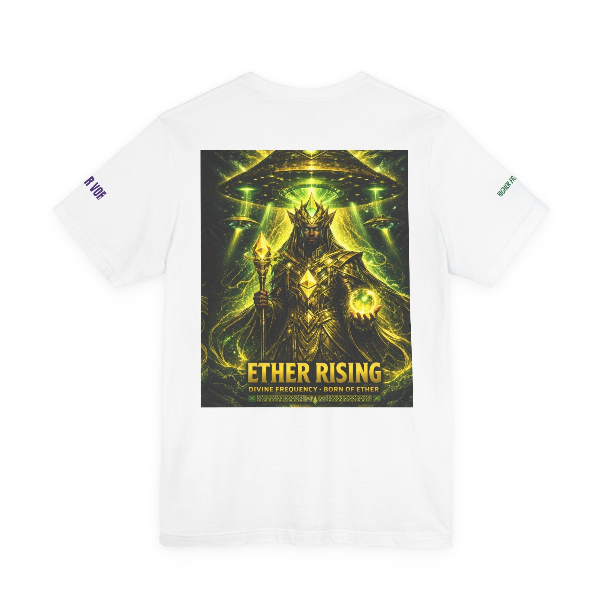 Cosmo Route / Ether Rising  ✅️✅️✅️ Tee — Cosmic Roots Collection Printify
