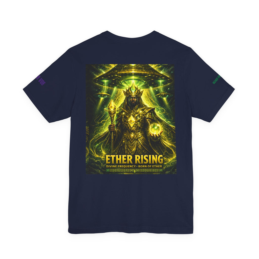 Cosmo Route / Ether Rising  ✅️✅️✅️ Tee — Cosmic Roots Collection Printify