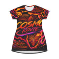 Cosmo Route T-Shirt Dress (AOP)