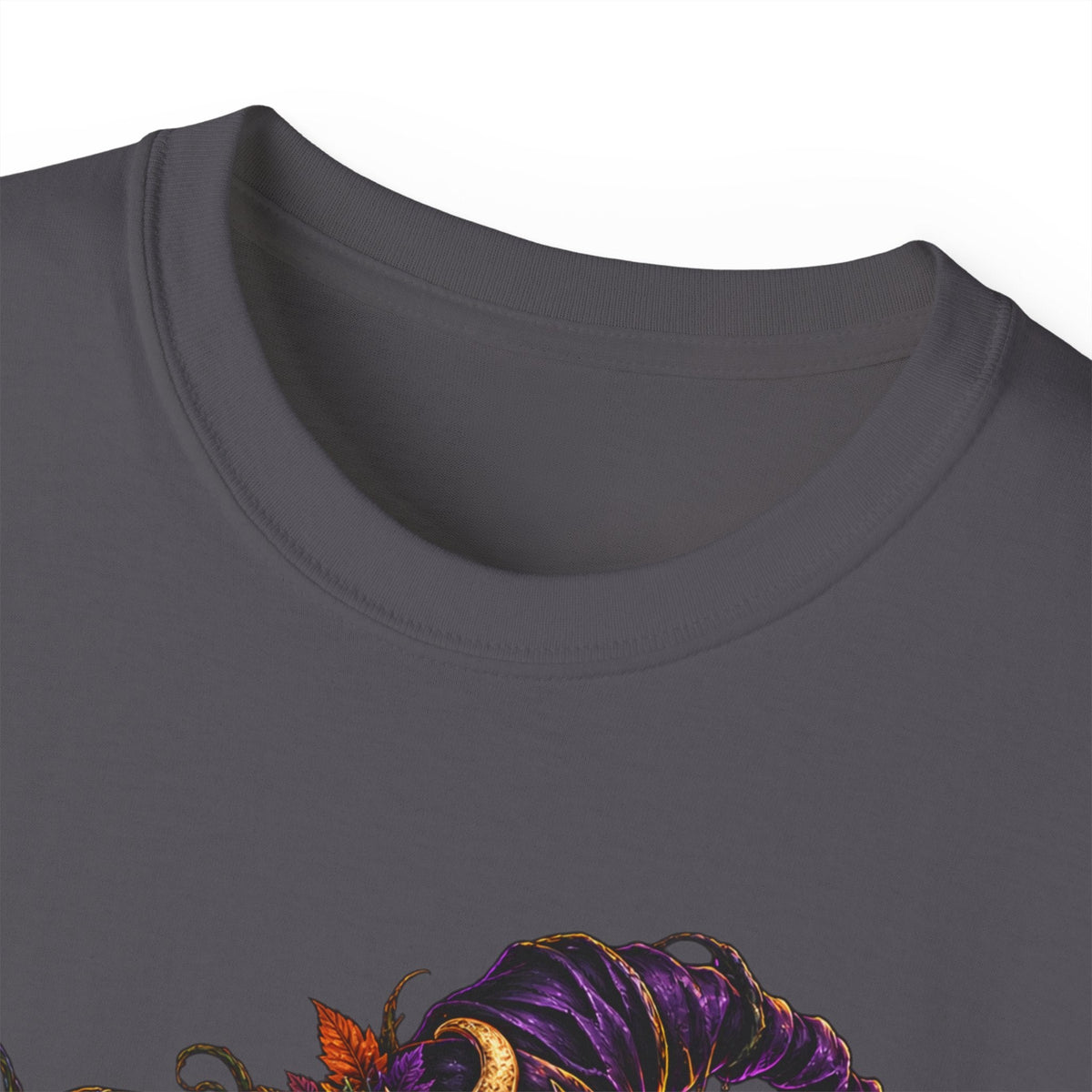 Nightshade Harvest Witch Cat Tee – Mushroom Halloween Streetwear