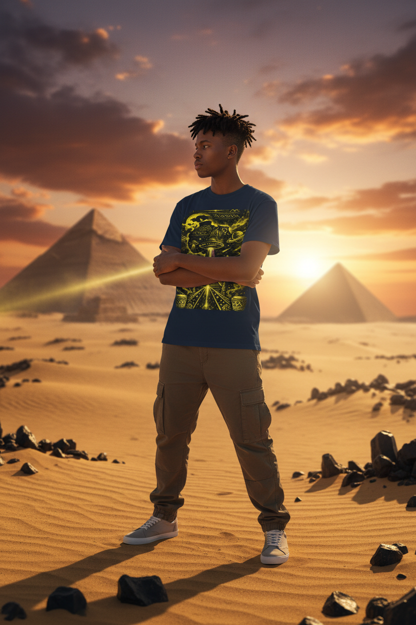 Desert Pyramid Vibe Shot