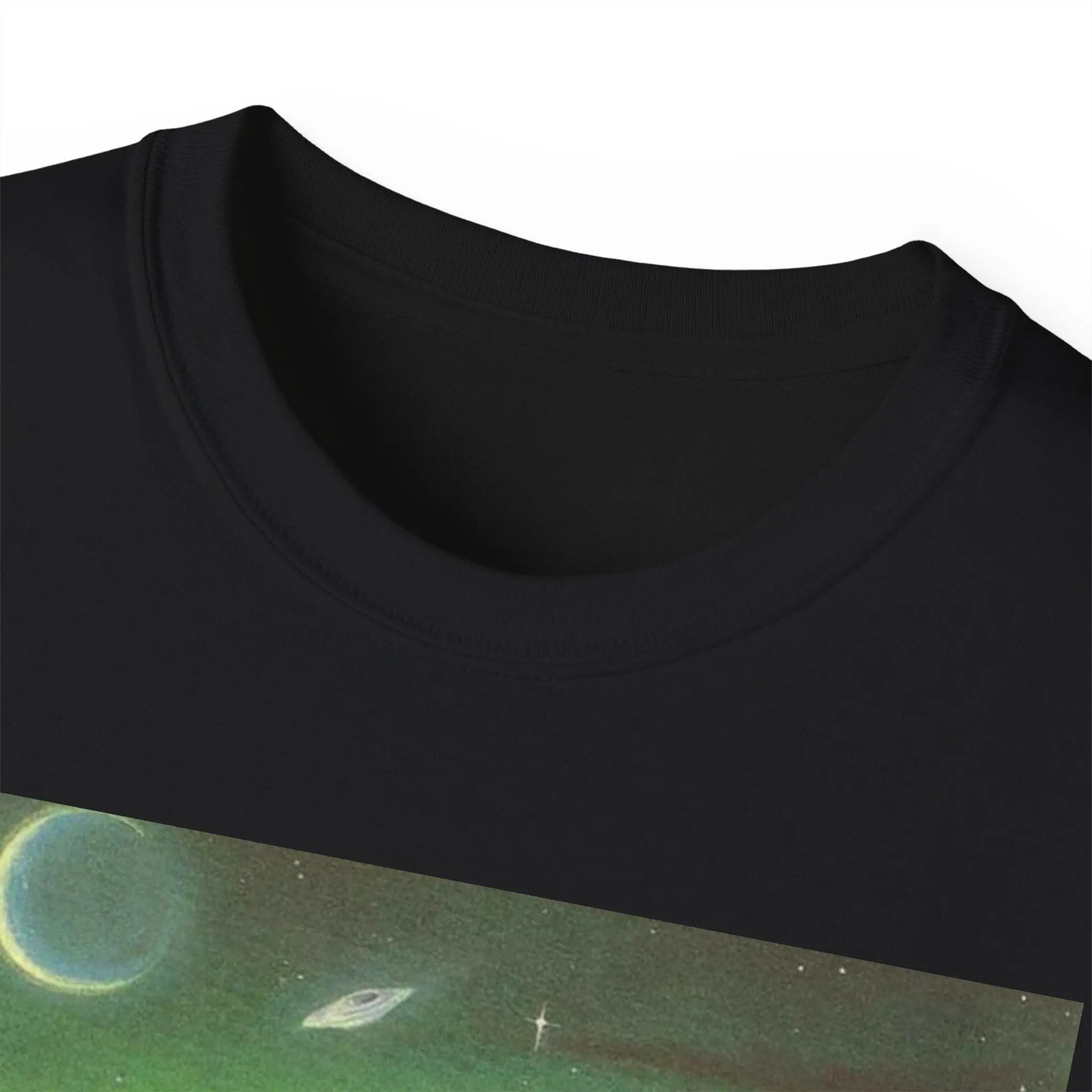 Dolphins UFOs Unisex Tee. Printify