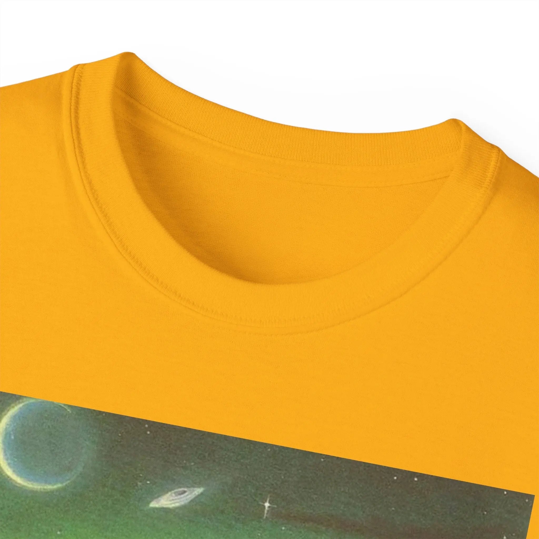 Dolphins UFOs Unisex Tee. Printify