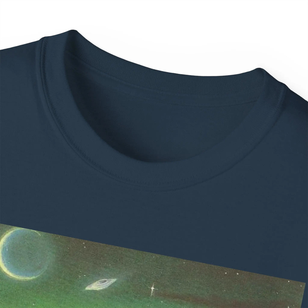 Dolphins UFOs Unisex Tee. Printify