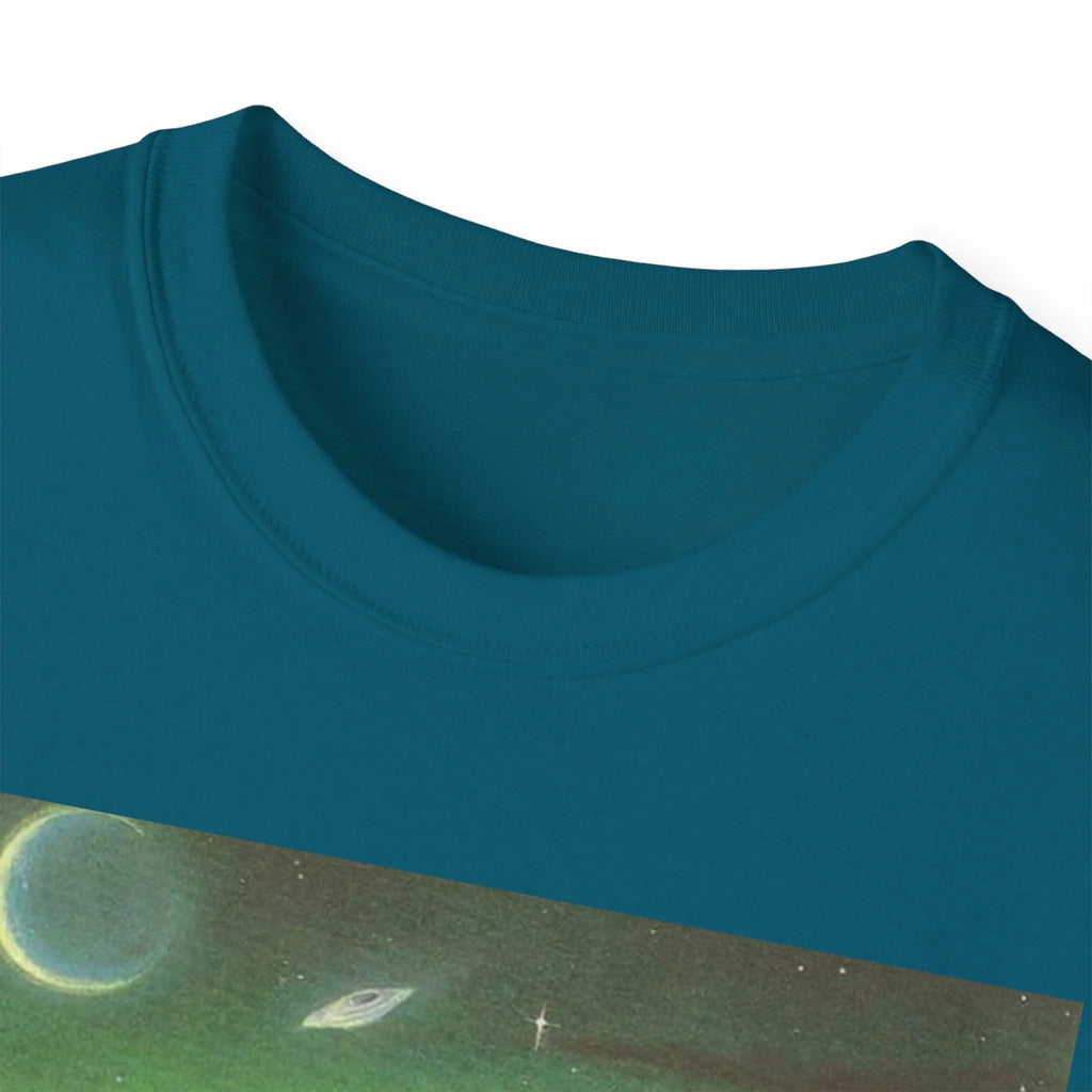Dolphins UFOs Unisex Tee. Printify
