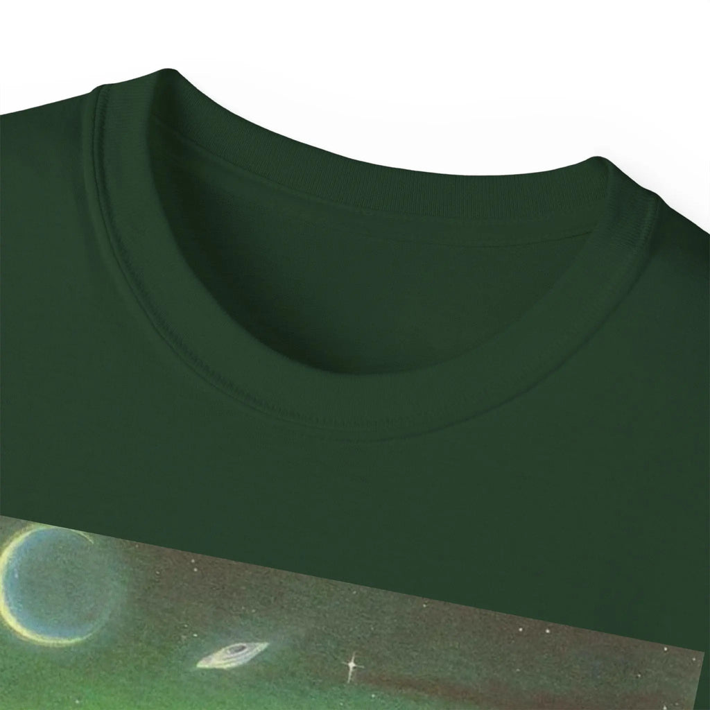 Dolphins UFOs Unisex Tee. Printify