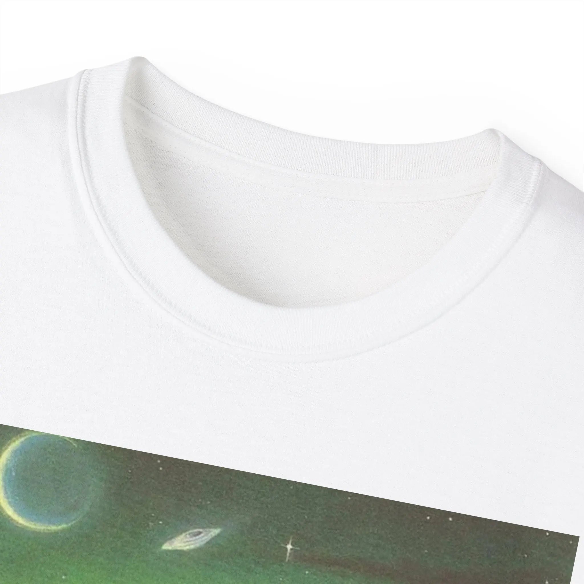 Dolphins UFOs Unisex Tee. Printify
