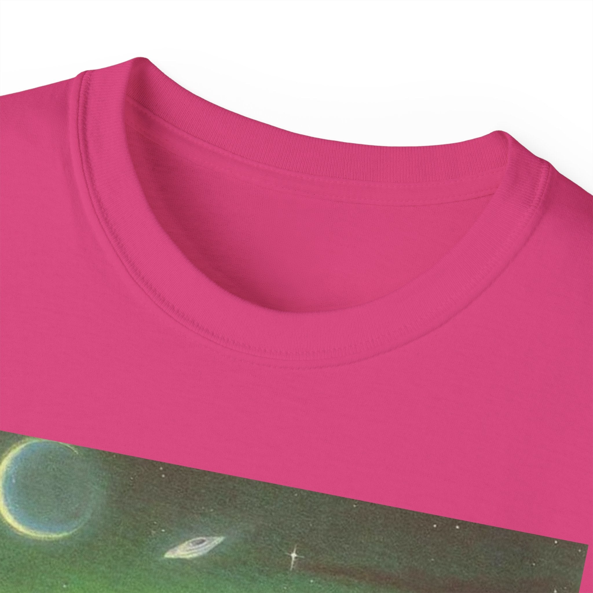 Dolphins UFOs Unisex Tee. Printify