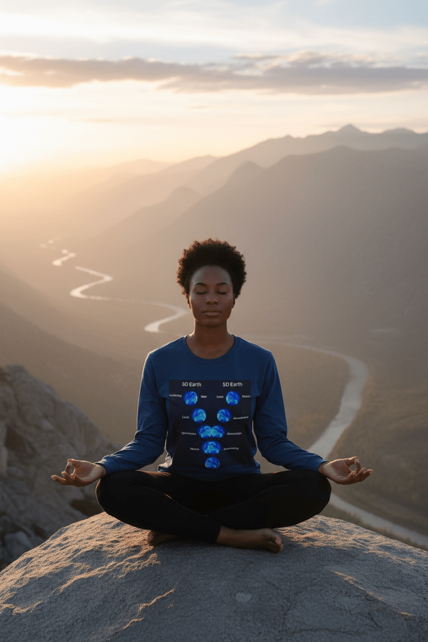3D Earth Spiritual Awakening Lifestyle