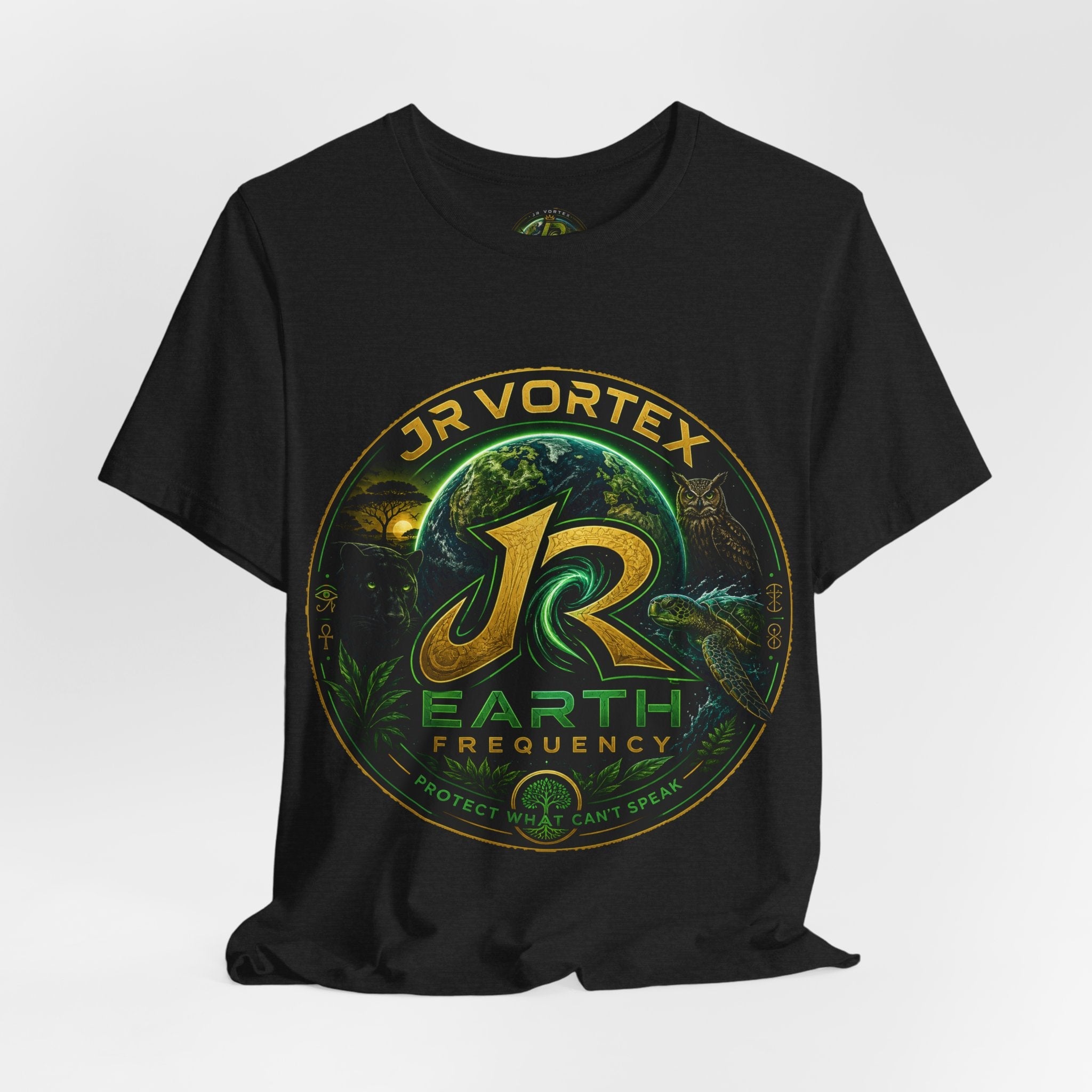 Earth Frequency Tee — Protect What Can't Speak