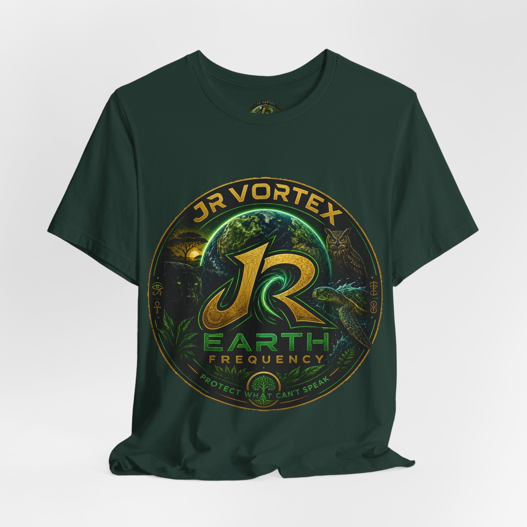 Earth Frequency Tee — Protect What Can't Speak