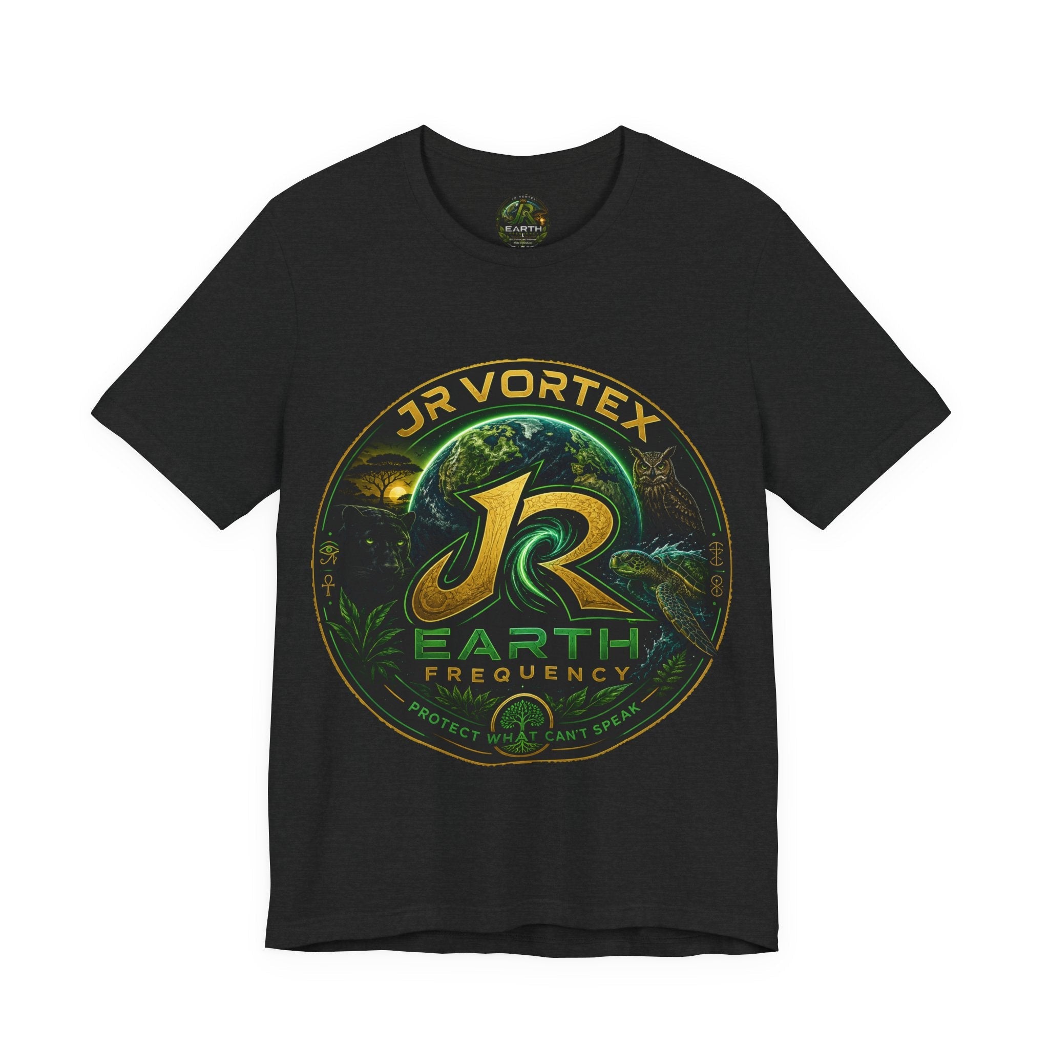 Earth Frequency Tee — Protect What Can't Speak