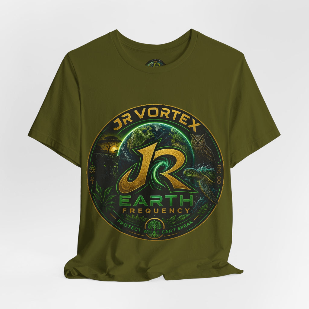 Earth Frequency Tee — Protect What Can't Speak
