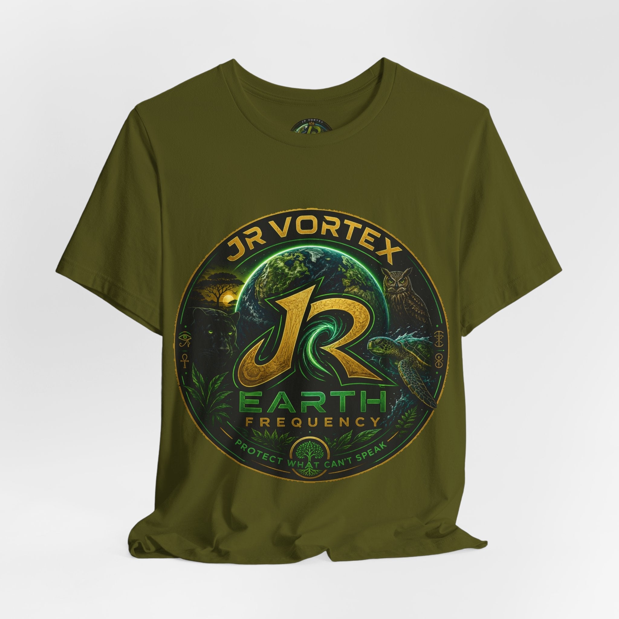 Earth Frequency Tee — Protect What Can't Speak