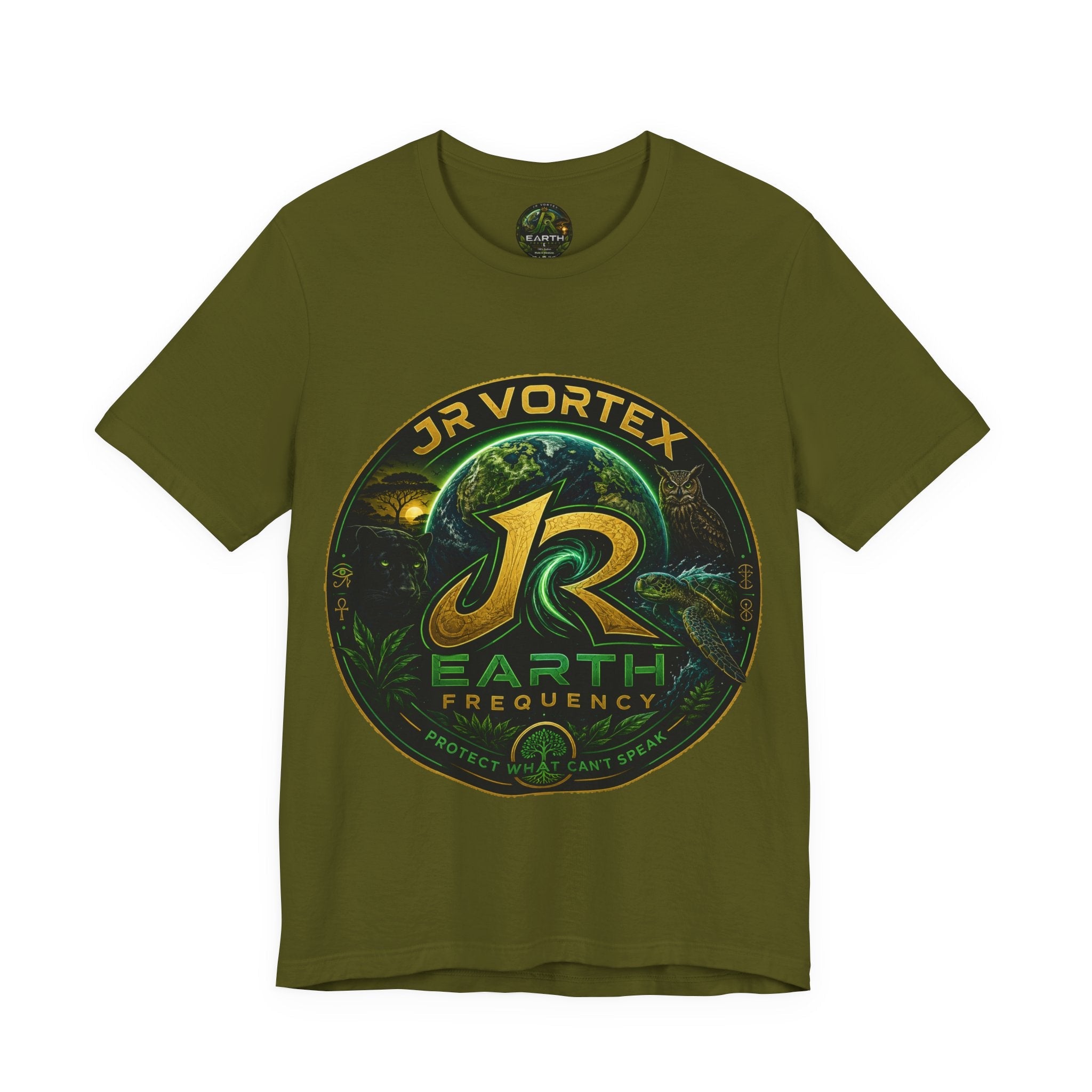 Earth Frequency Tee — Protect What Can't Speak