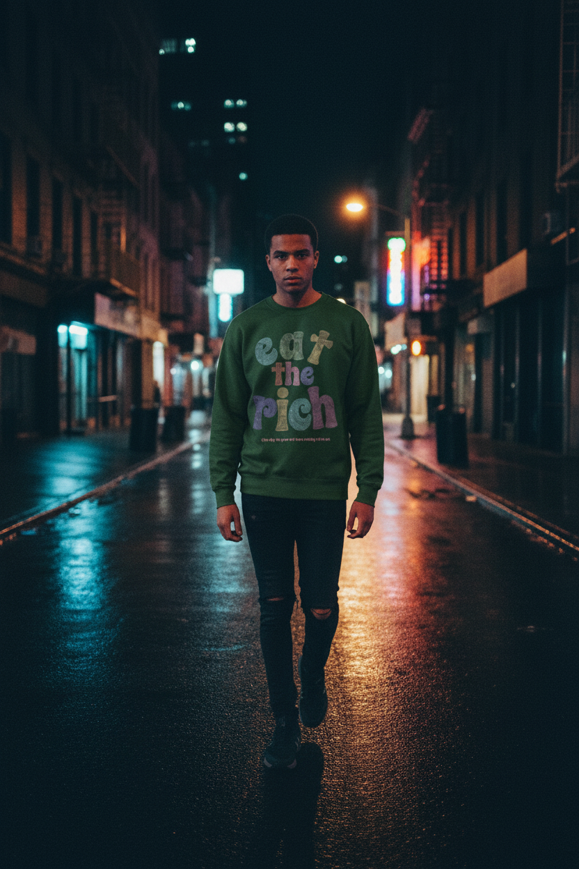 Eat The Rich — Night City Street Lifestyle
