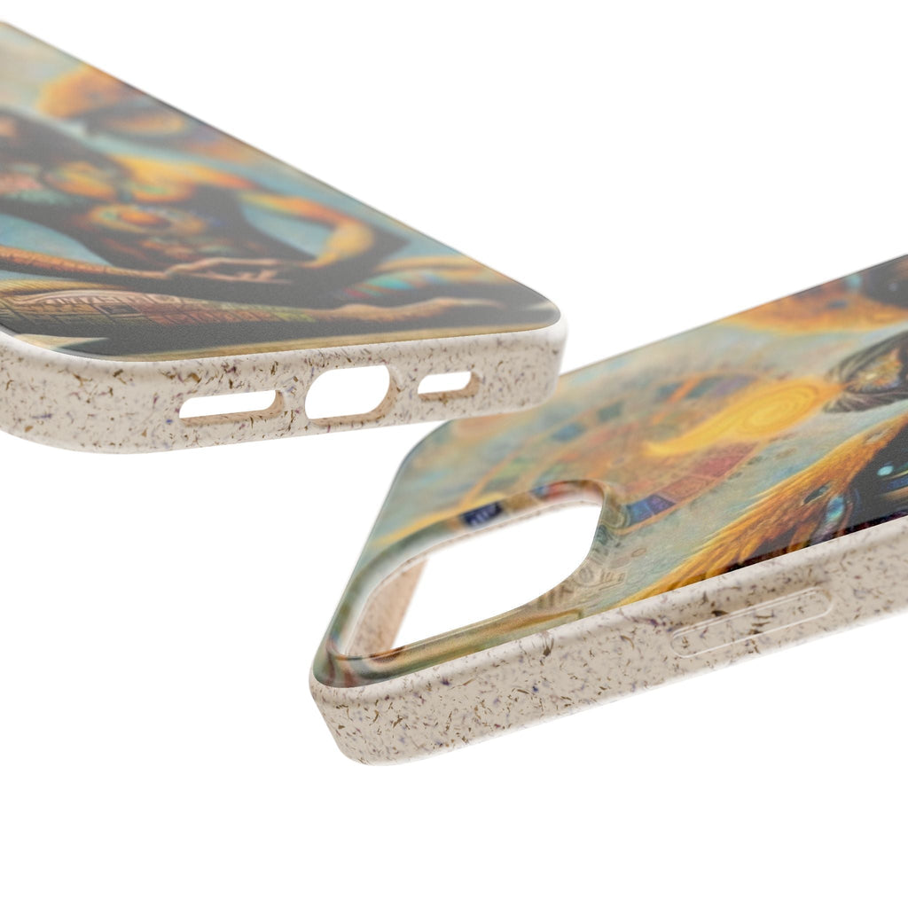 Eco-Friendly Biodegradable Phone Case with Spiritual Design Printify
